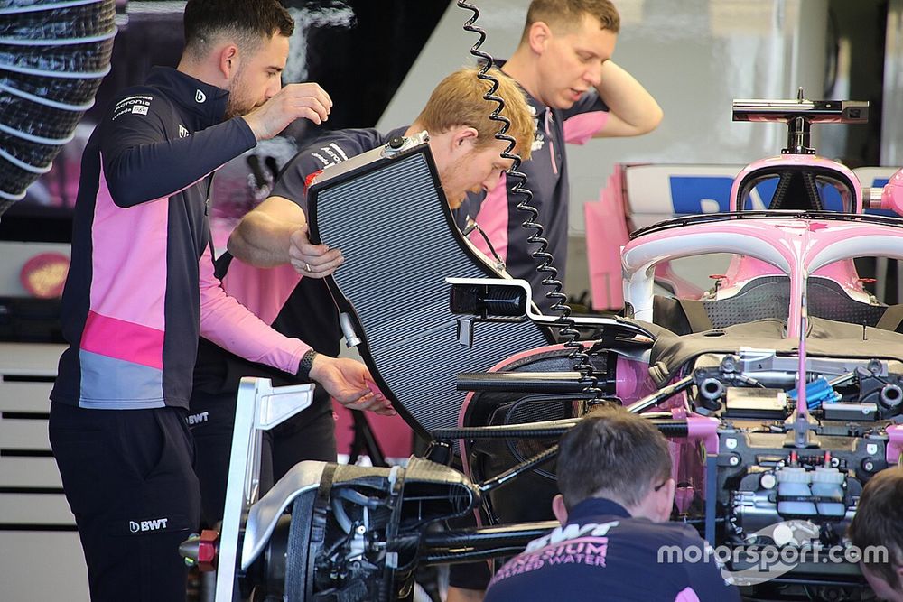 GALERÍA TÉCNICA: actualizaciones de los F1, directamente desde el pitlane