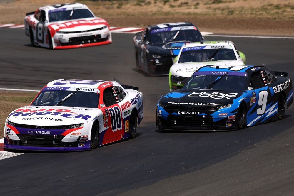 Connor Zilisch, JR Motorsports Chevrolet, Shane Van Gisbergen, Chevrolet