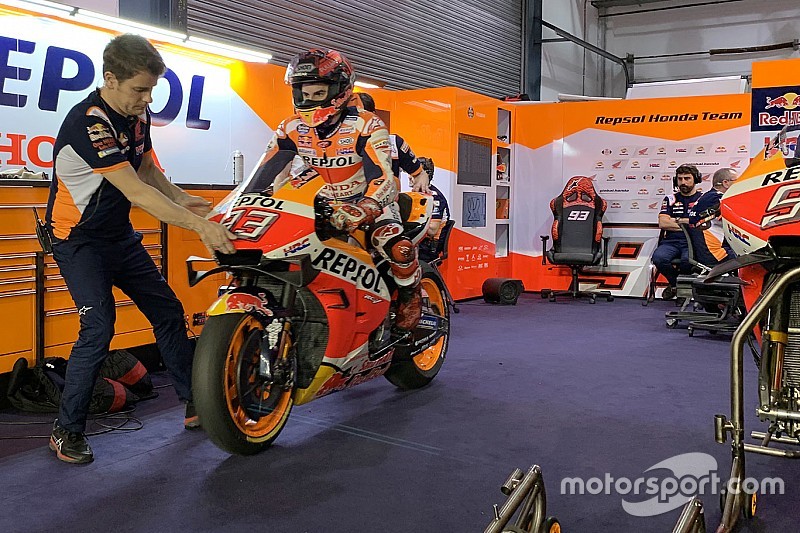 Márquez avait un objectif cet hiver : être en forme cette semaine