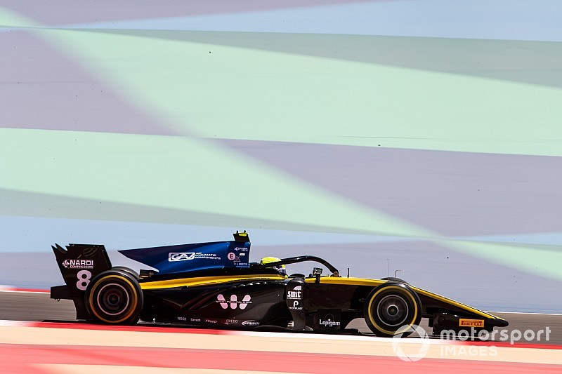 F2 Bahrein: Ghiotto pakt eerste pole-position, De Vries derde