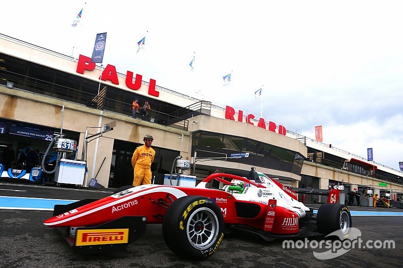 Formula Regional: spostata ad agosto la gara del Paul Ricard