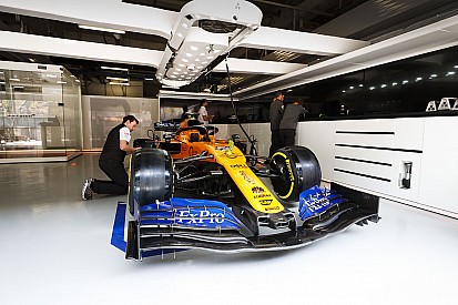 Vídeo: McLaren arranca por primera vez el MCL35 de 2020
