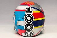 Russell reveals 'half-half' Montoya-inspired helmet for China