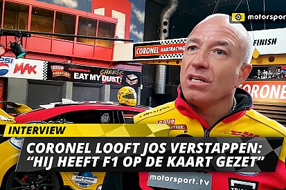 Coronel looft Jos Verstappen: "Heeft F1 in Nederland op de kaart gezet"