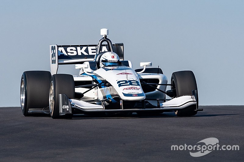 COTA Indy Lights Race 1: Askew dominates ahead of titanic scrap