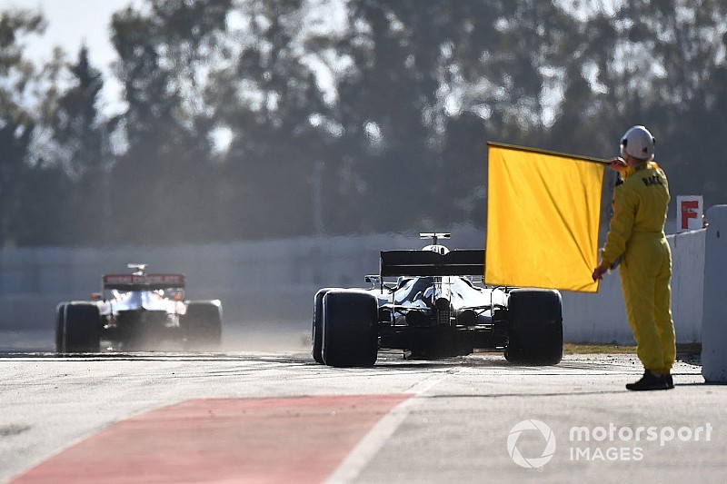 Ergebnis: Formel-1-Tests in Barcelona, 1. Tag