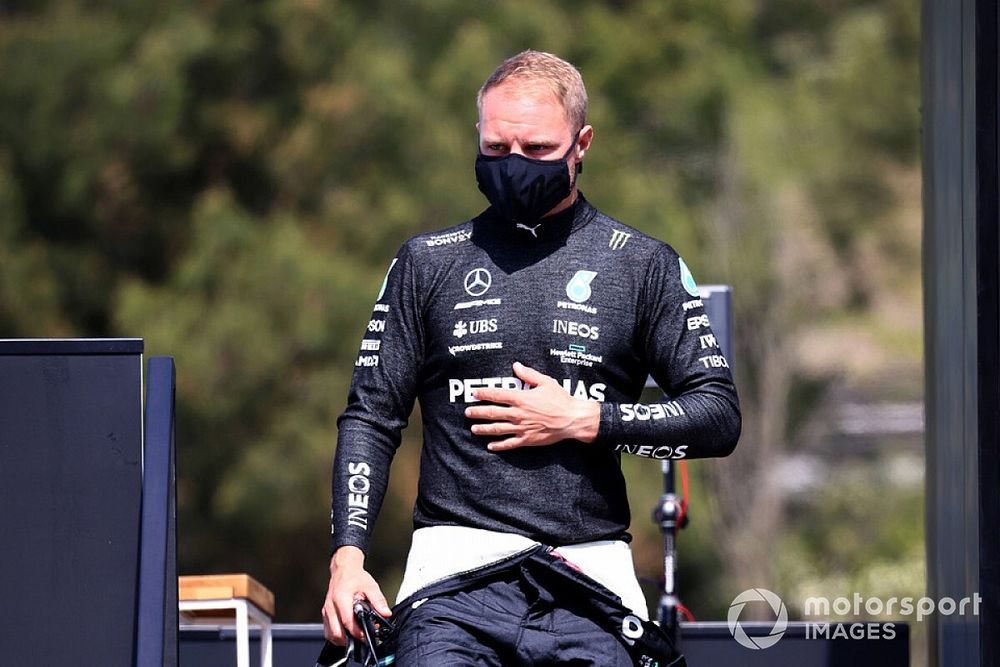 Bottas, 10. virajda yaptığı ufak hata yüzünden “hayal kırıklığına” uğramış