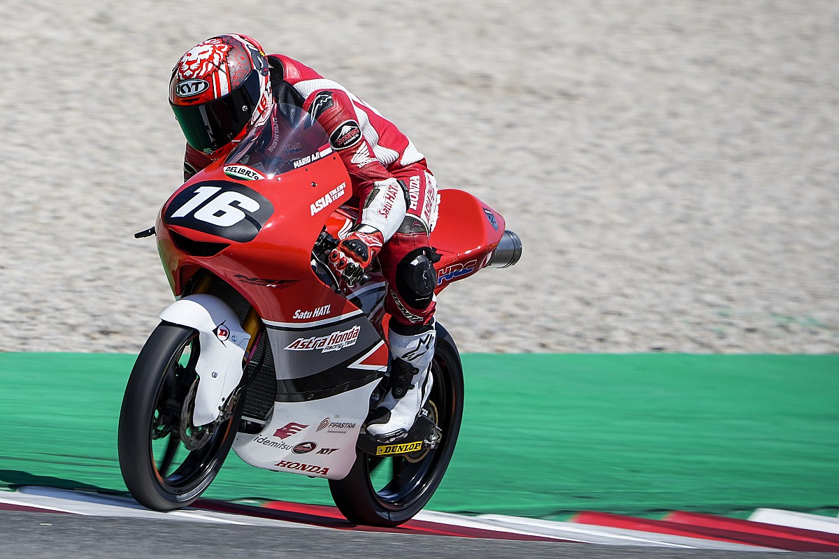 Hasil Race 2 CEV Moto3 Catalunya: Ketidakberuntungan Mario Aji Berlanjut