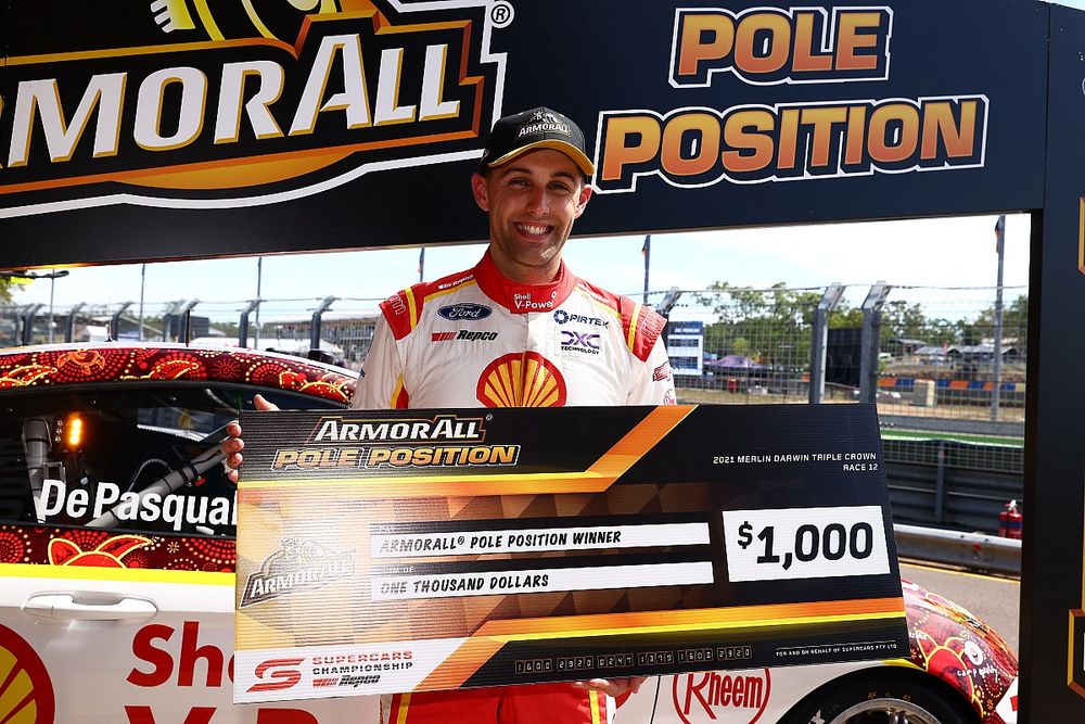 Darwin Supercars: Record-breaking pole for De Pasquale