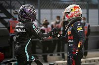 Hamilton wint Grand Prix van Portugal, Verstappen tweede