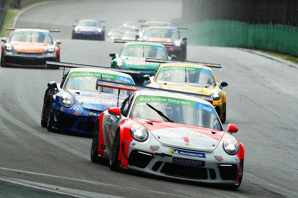Veja como foram as corridas de domingo da Porsche Cup em Interlagos