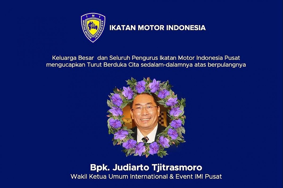 Tokoh Balap Nasional Alfonsus Judiarto Tutup Usia