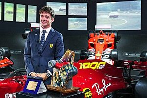 Leclerc premiato col Trofeo Bandini: "Che sia di buon auspicio"