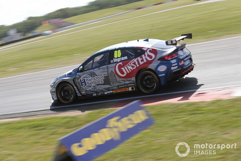 Snetterton BTCC: Ingram gives Hyundai maiden win
