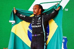Brazilian GP: Hamilton passes Verstappen to win from 10th on grid
