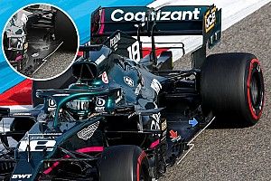 Aston Martin revamps floor amid low rake rules hit