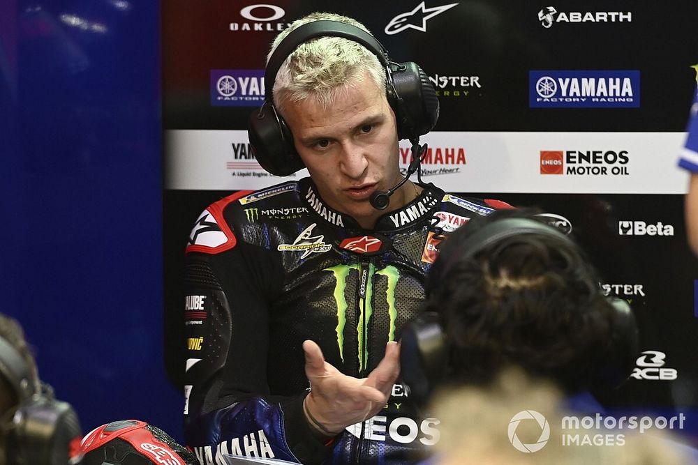 Quartararo, Yamaha'nın MotoGP motosikletine adapte olmakta zorlanmış