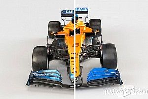 Comparación McLaren F1 2021 vs. 2020