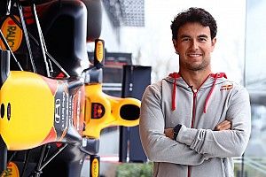 Eerste werkdag voor Perez in dienst van Red Bull Racing