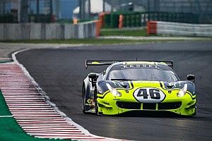 Rossi Uji Coba Ferrari 488 GT3 di Misano