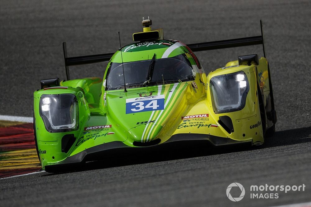 #34 Inter Europol Competition Oreca 07 - Gibson: Jakub Smiechowski, Fabio Scherer, Albert Costa