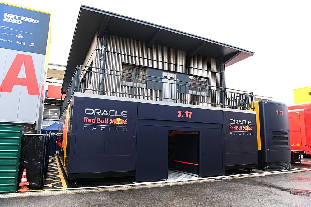Red Bull motorhome