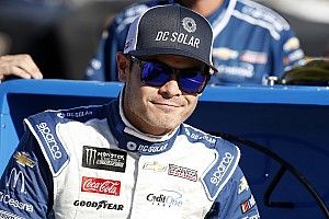 Larson just happy to finish second after "hectic" playoff opener