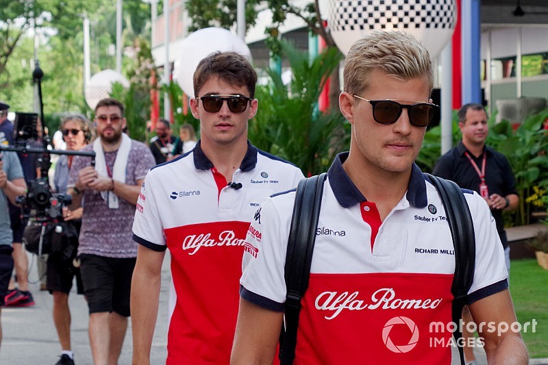 Sauber: boa forma de Ericsson ajudou Leclerc a se destacar
