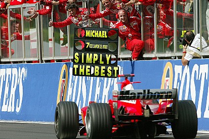 Galeri: Schumacher 7. şampiyonluğunu kazanıyor