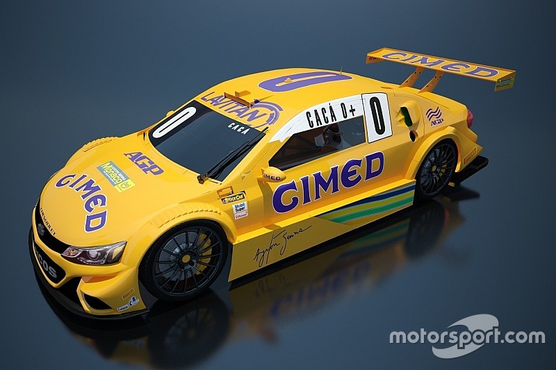 Cacá Bueno terá pintura da Lotus de Senna em Sta Cruz do Sul