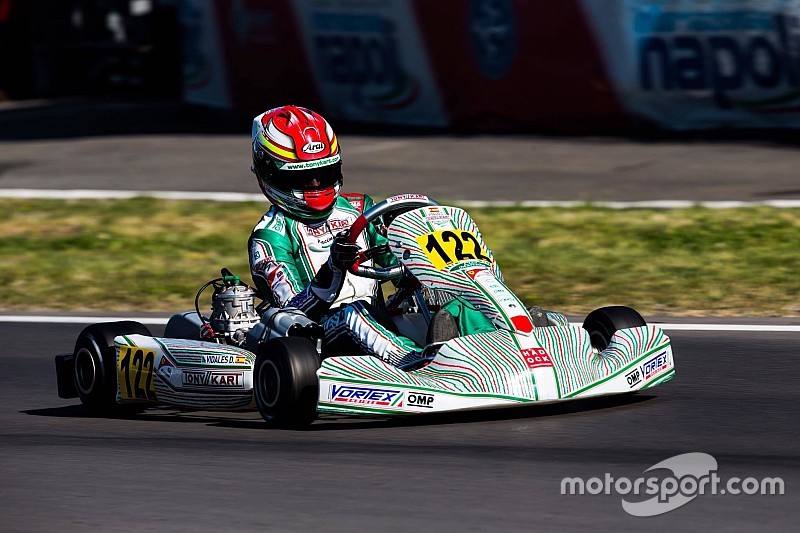 WSK Final Cup, Vidales acaba tercero en las dos mangas