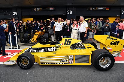 Fotogallery: le celebrazioni dei 40 anni di F.1 della Renault