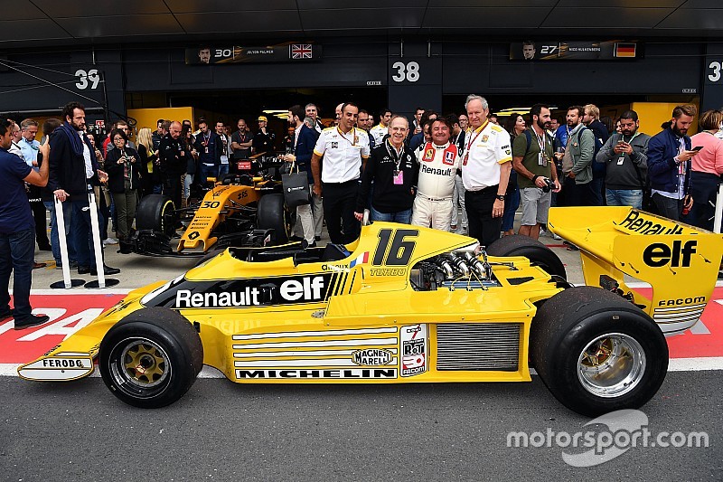 Fotogallery: le celebrazioni dei 40 anni di F.1 della Renault