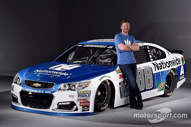 Dale Earnhardt Jr., Hendrick Motorsports Chevrolet new Nationwide livery