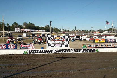 Three injured after car goes into stands at Volusia Speedway Park