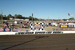 Three injured after car goes into stands at Volusia Speedway Park