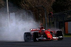 Tes Barcelona: Raikkonen dan Ferrari pimpin sesi tes "basah"