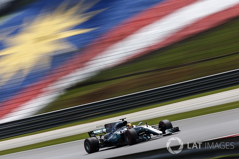 F1マレーシアGP 予選速報:ハミルトン驚速PP。一方ベッテルまさかのノータイム