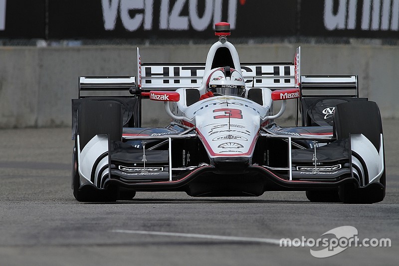 IndyCar Detroit: Castroneves en Rahal snelste in trainingen