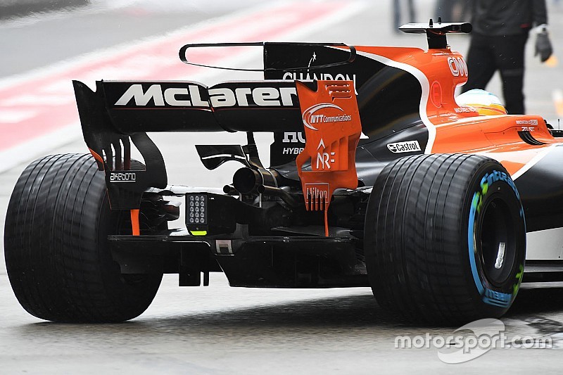 【F1】マクラーレン、中国GPに新型リヤウイングを使用せず