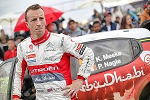 Videón, ahogy Meeke rongyol az összetört Citroen C3 WRC-vel