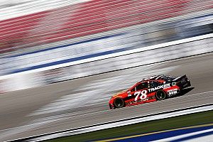 Truex wins Stage 1 at Las Vegas, Harvick crashes