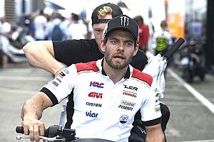 Crutchlow desconoce si podrá competir en Misano por su lesión 