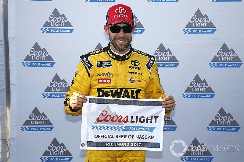 Kenseth scores 20th career pole in JGR front row lockout at Richmond
