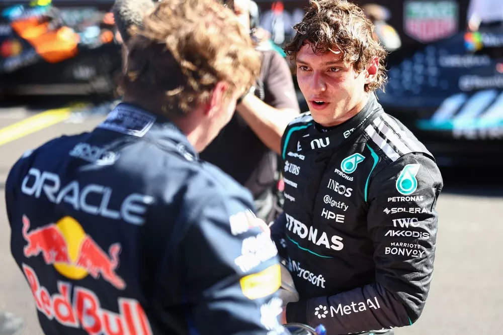 Verstappen y Antonelli
