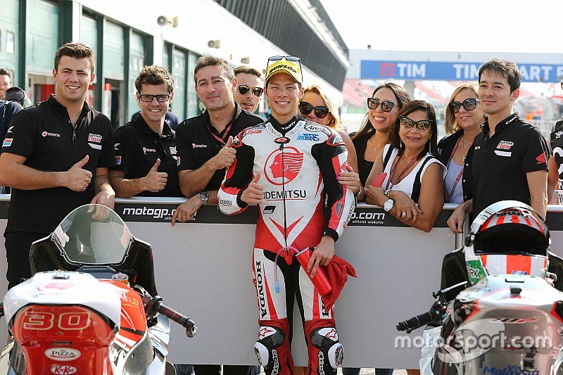 中上貴晶「絶対に勝つためにこのサーキットに来た」:Moto2サンマリノ予選