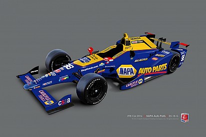 Rossi picks up NAPA as a primary sponsor for the Indy 500
