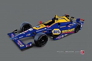 Rossi picks up NAPA as a primary sponsor for the Indy 500