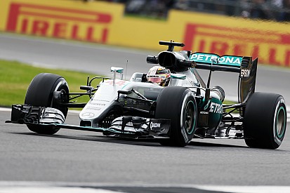 British GP: Hamilton quickest again, as Rosberg hits trouble