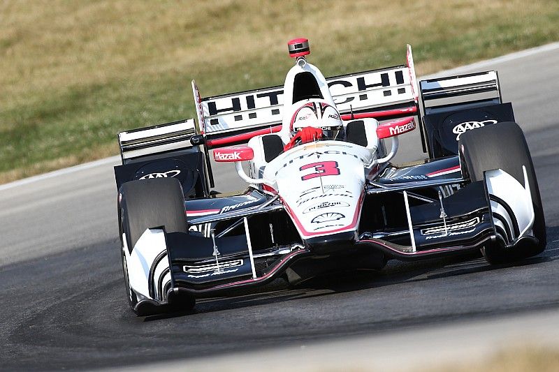 Castroneves predicts “fun” high tire degradation race at Sonoma